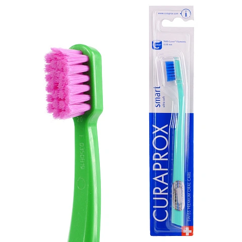 Зубная щетка CURAPROX 7600 Smart (с 5-и лет) - изображение 1