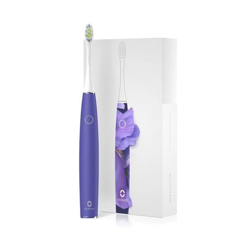 Ультразвуковая зубная щетка Oclean Oclean Air 2 фиолетовая электрическая зубная щетка oclean air 2 белый