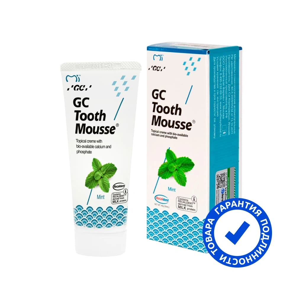 Гель для аппликаций GC Tooth Mousse lisap milano мусс гель для создания долговременного эффекта завитых волос gel mousse fashion extreme 250 мл