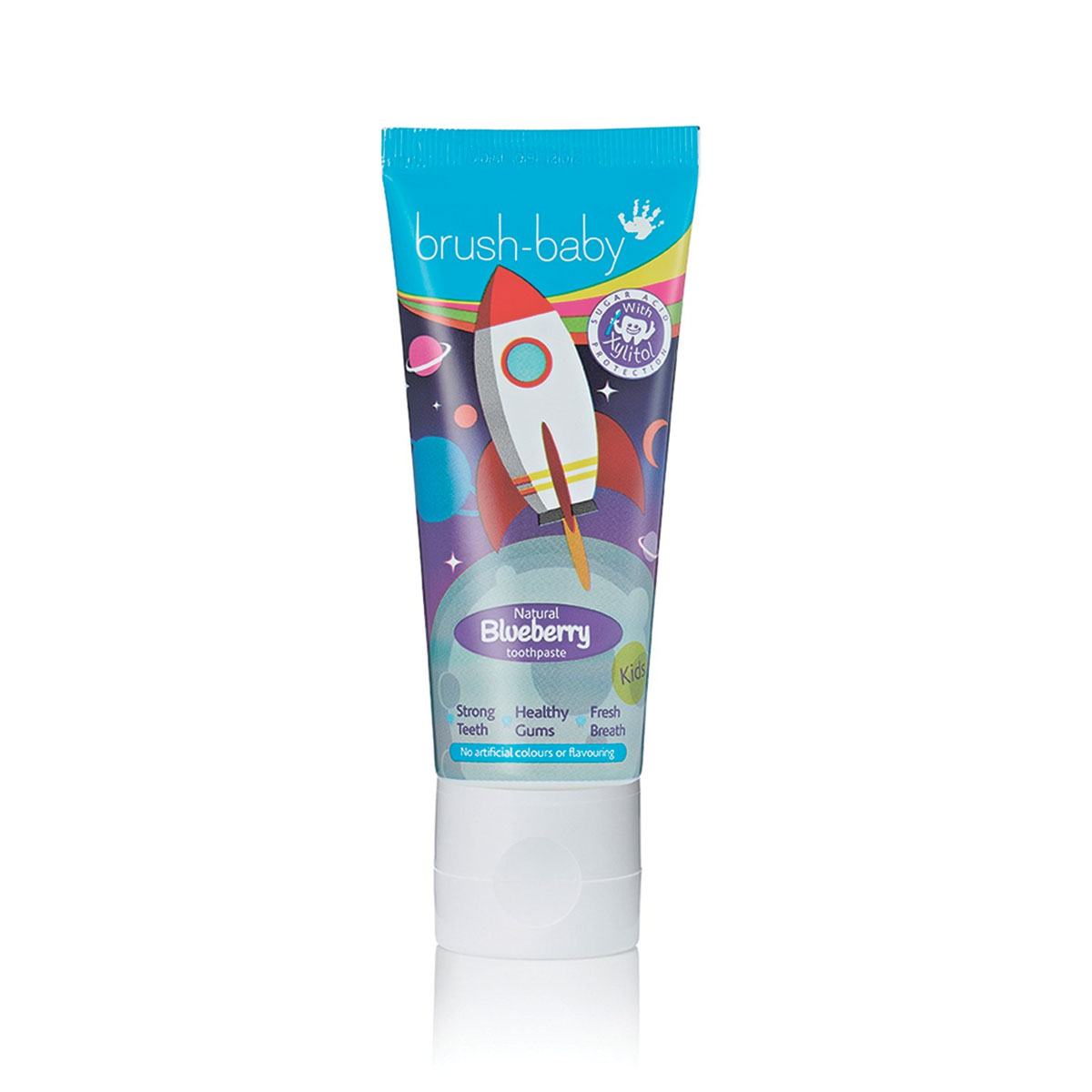 цена Зубная паста Brush-Baby Черника (от 3 до 6 лет)