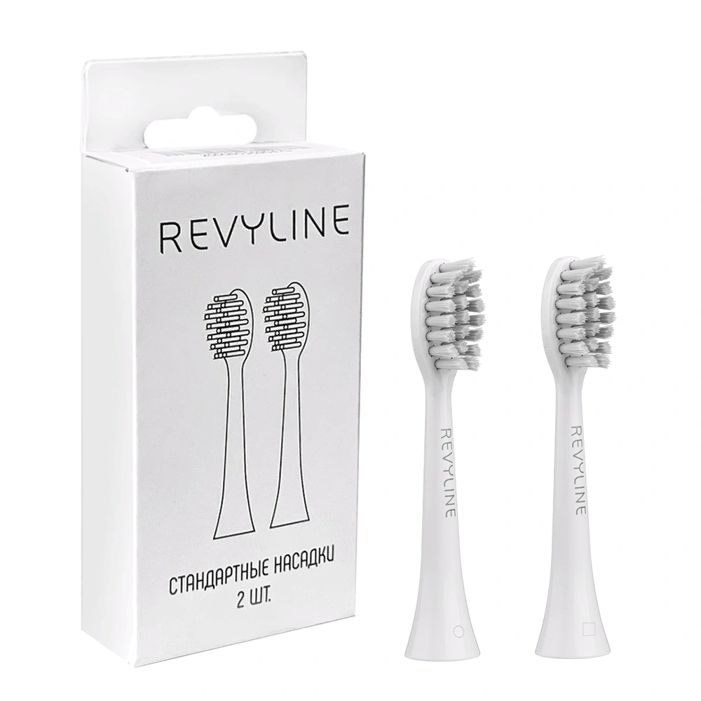 Комплект насадок Revyline revyline насадки ортодонтические белые для ирригаторов rl 660 и 610 2 шт