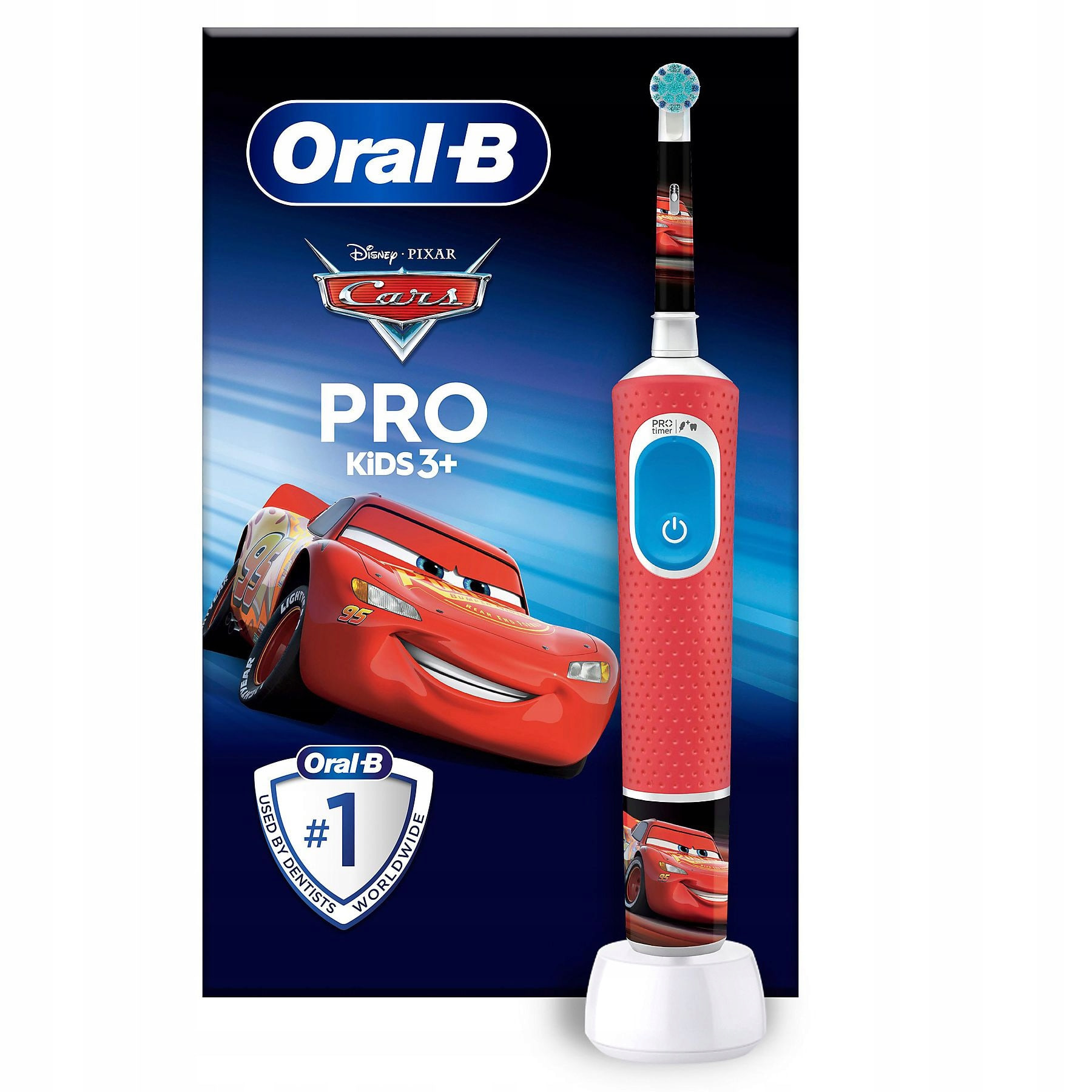Электрическая зубная щетка Oral-B oral b оригинальная электрическая зубная щётка для бережной чистки чёрная vitality pro