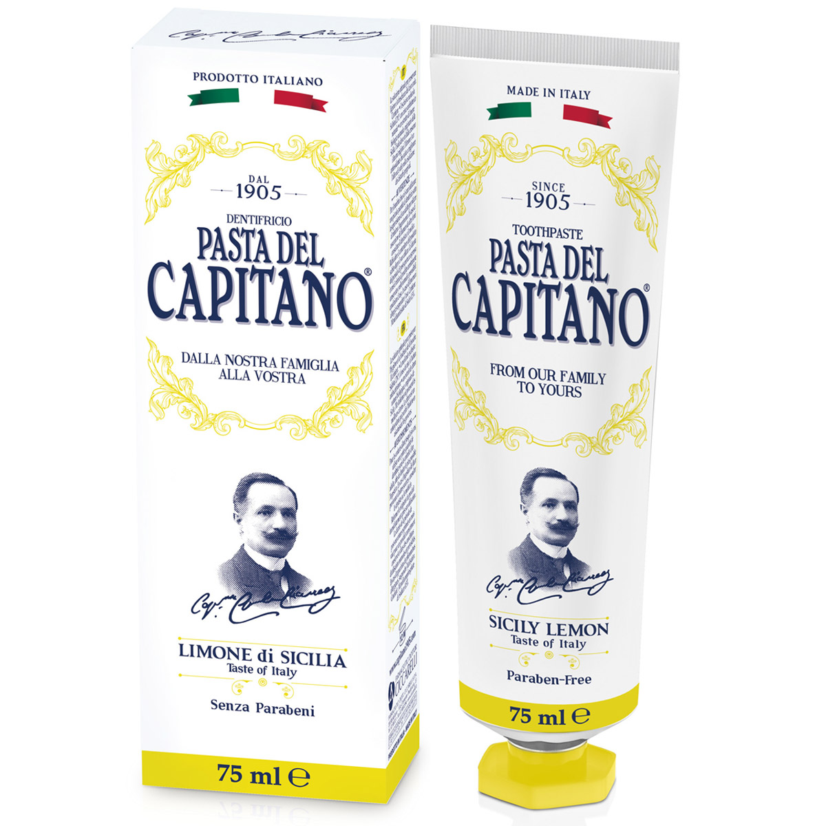 Зубная паста Pasta Del Capitano Pasta del Capitano SICILY LEMON