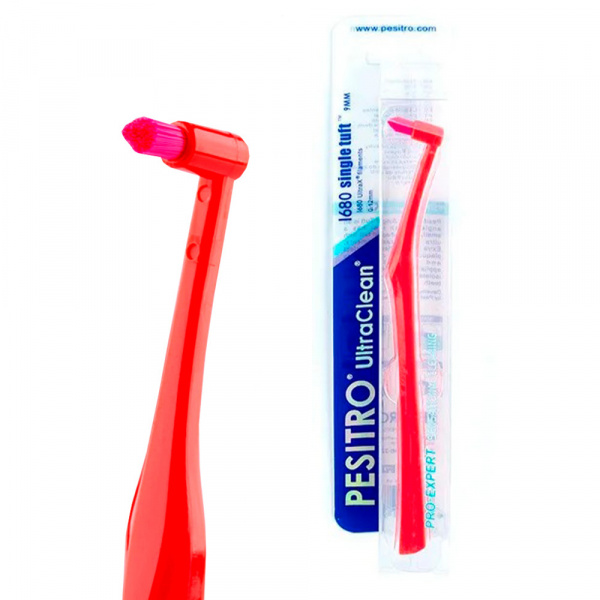 Зубная щетка PESITRO щетка для чистки труднодоступных мест в салоне авто 22 см