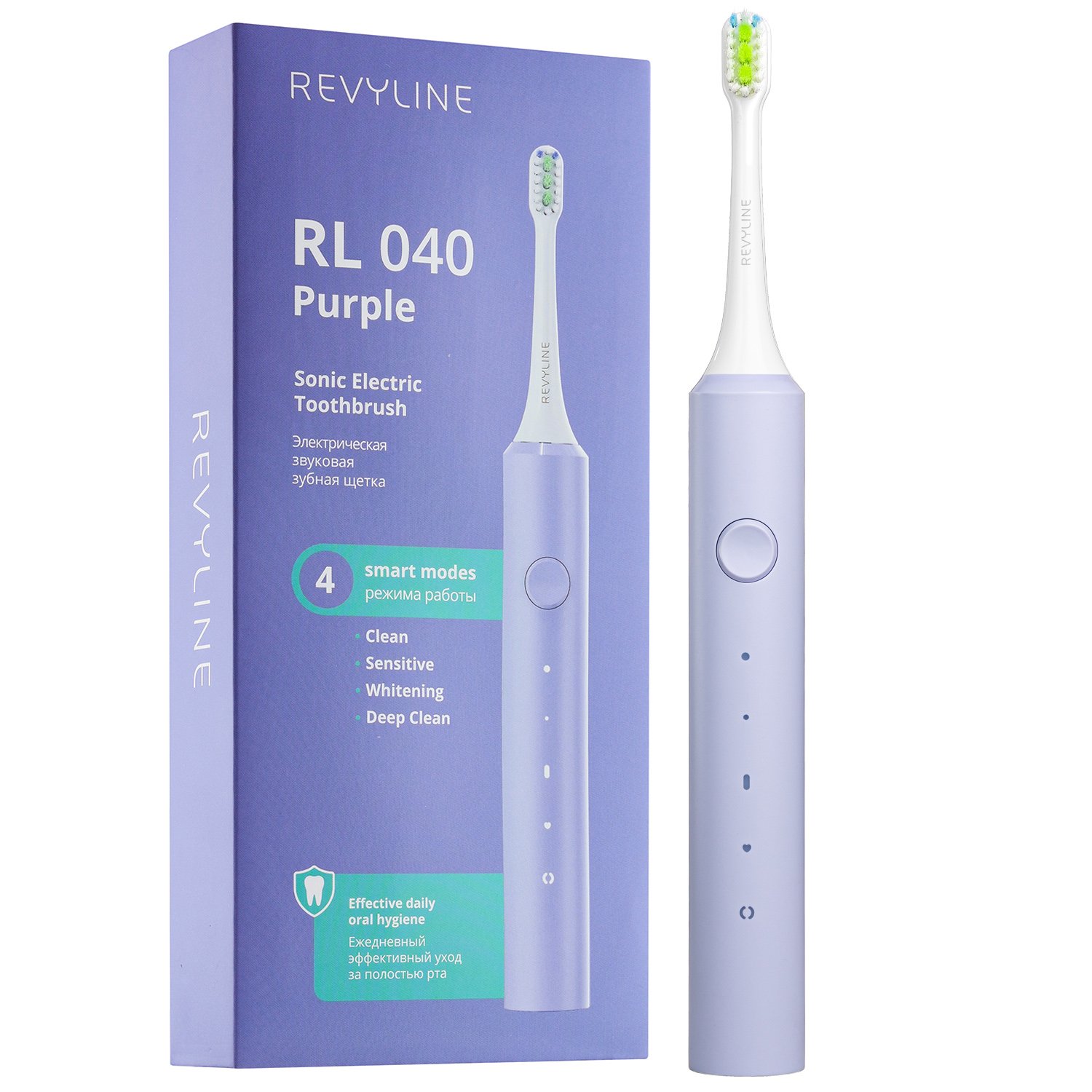 Электрическая зубная щетка Revyline revyline электрическая звуковая зубная щетка rl 010