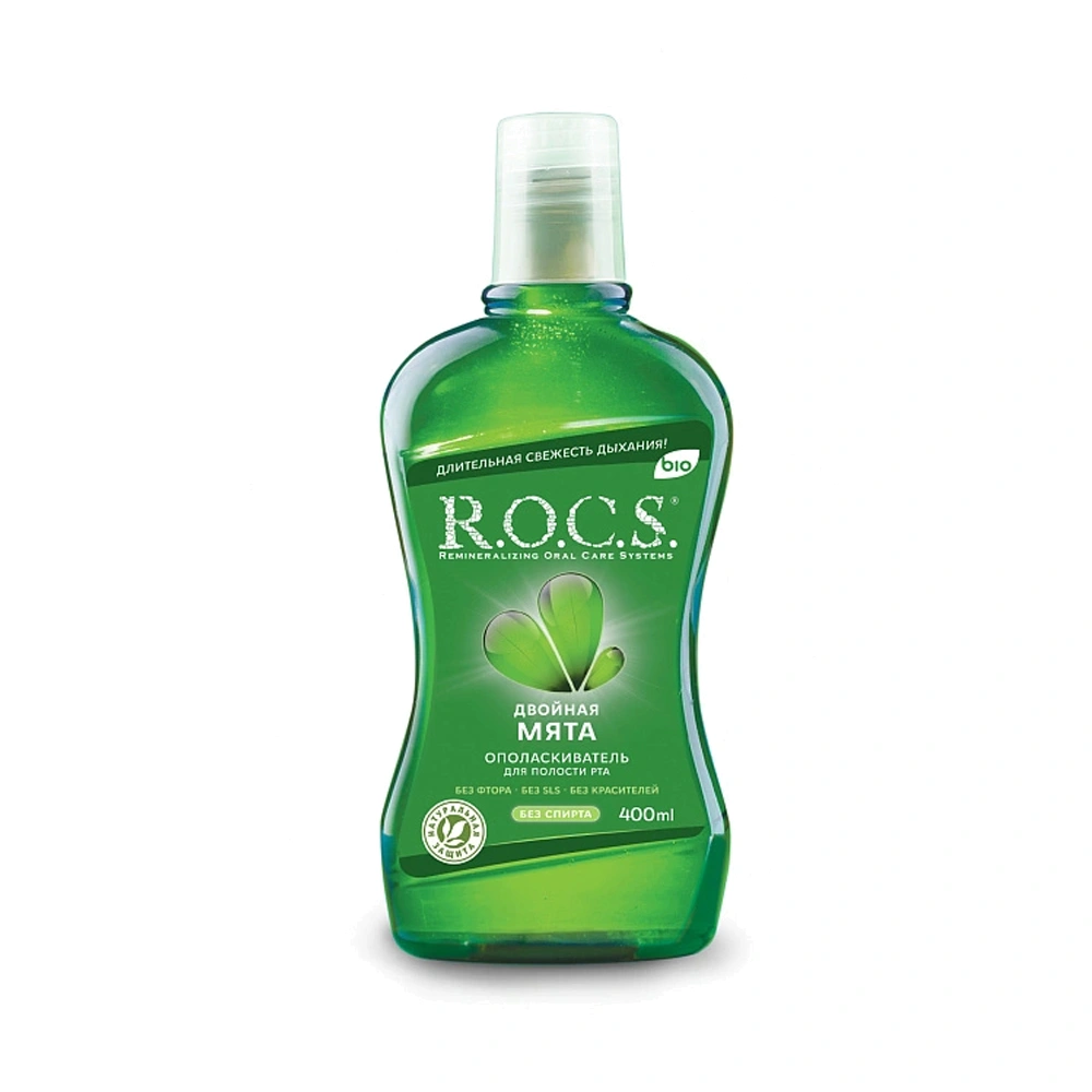 Ополаскиватель ROCS loving tooth ополаскиватель для полости рта с пробиотиком со вкусом зеленый чай и лимон 500