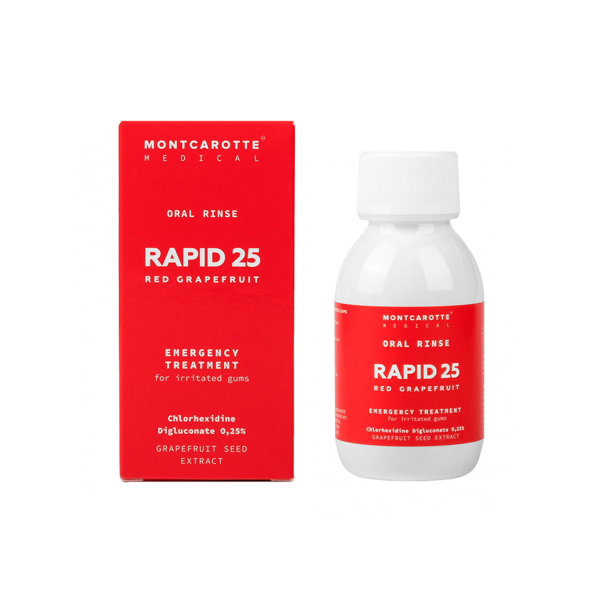 цена Ополаскиватель Rapid RAPID25 Красный грейпфрут, 100 мл