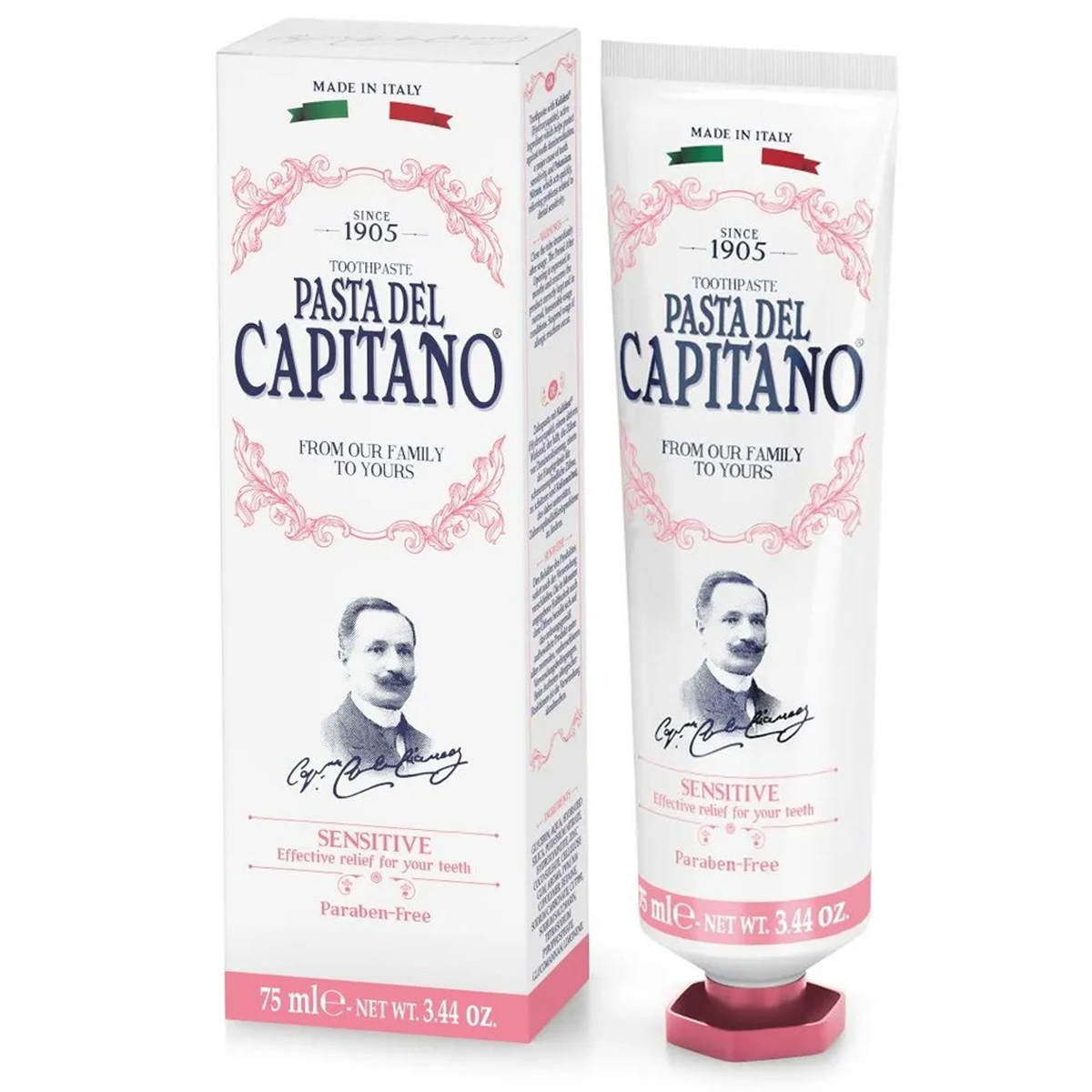 Зубная паста Pasta Del Capitano зубная паста pasta del capitano с древесным углем 75 мл