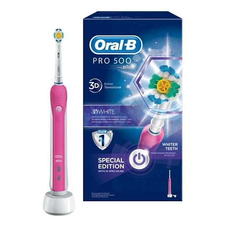 Oral-B 500 3D White Pink D16 - изображение 1