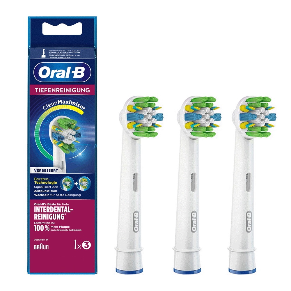 

Комплект насадок Oral-B, Белый, Floss Action EB25RB (3 шт.)