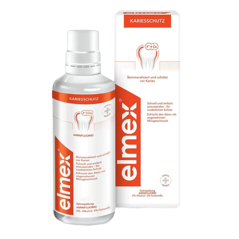 Ополаскиватель Colgate Elmex Elmex Защита от кариеса 400 мл зубная паста colgate elmex elmex защита от кариеса