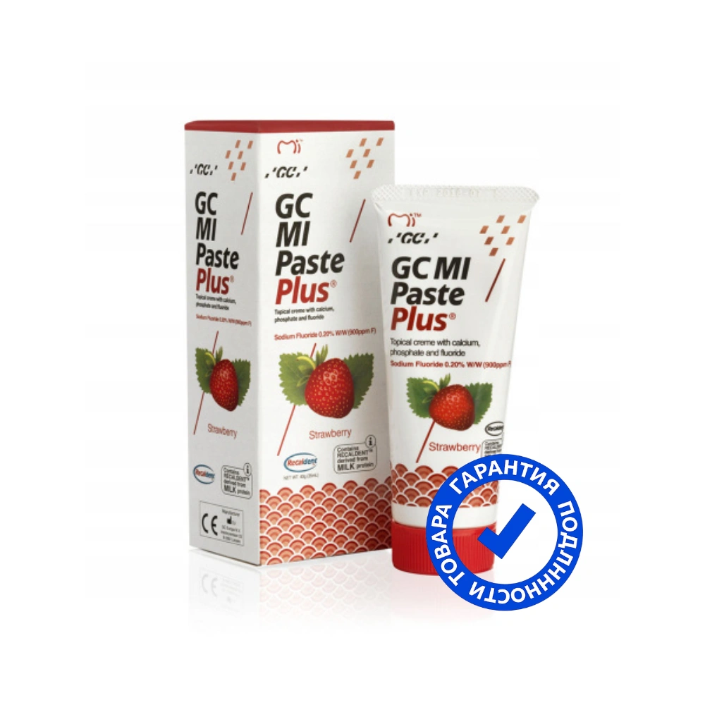 Гель для аппликаций GC Tooth Mousse MI Paste Plus Клубника