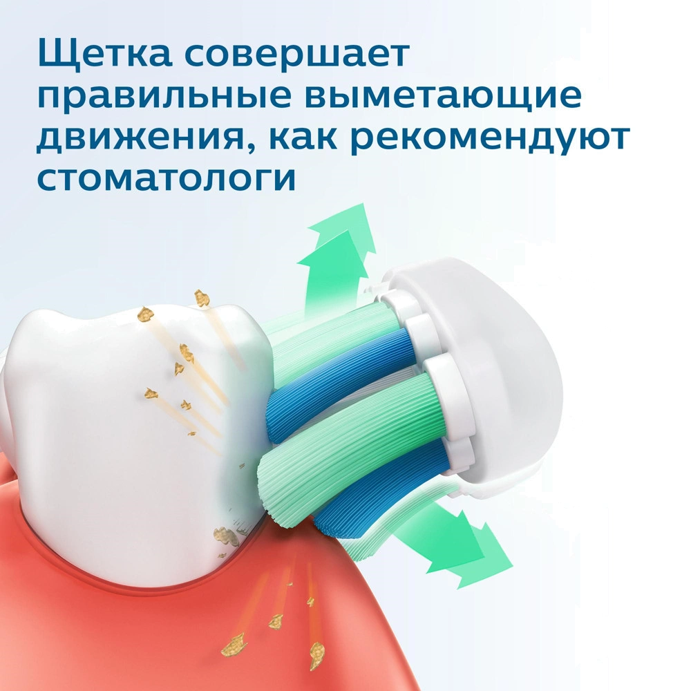 Набор из 2 электрических зубных щеток Philips Sonicare HX3675/15 3100  series купить по выгодной цене