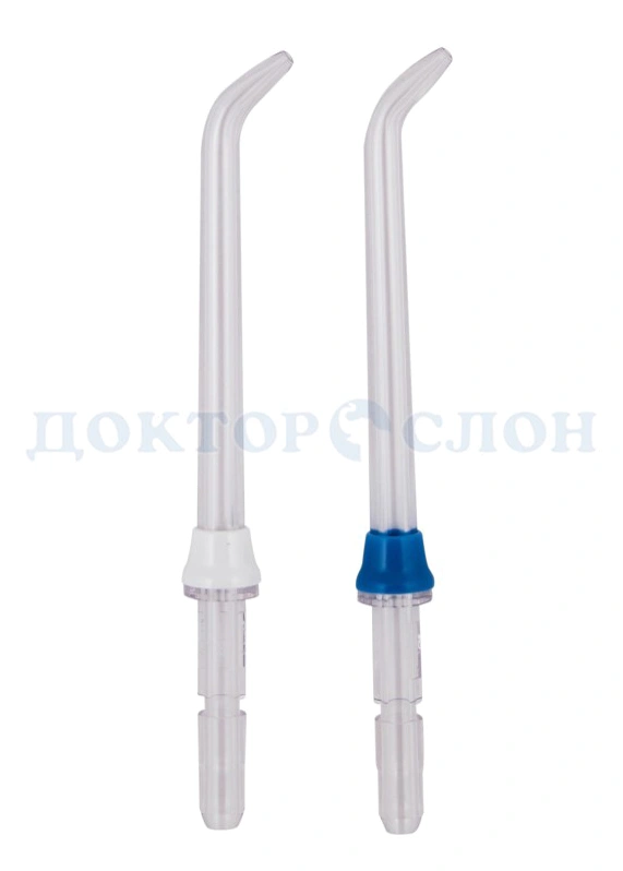 

Насадки для ирригатора Waterpik, WP-100/450/300/260/660 стандартные (2 шт.)