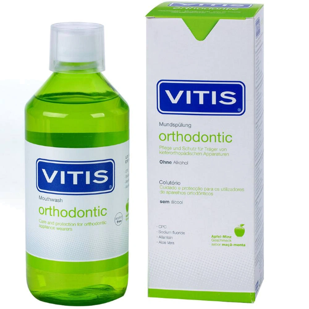 Ополаскиватель Vitis Ополаскиватель VITIS Orthodontic (500 мл)