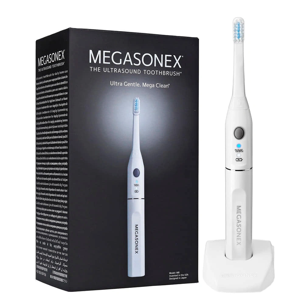 Ультразвуковая зубная щетка Megasonex зубная щетка oral b чистота свежесть сила средней жесткости