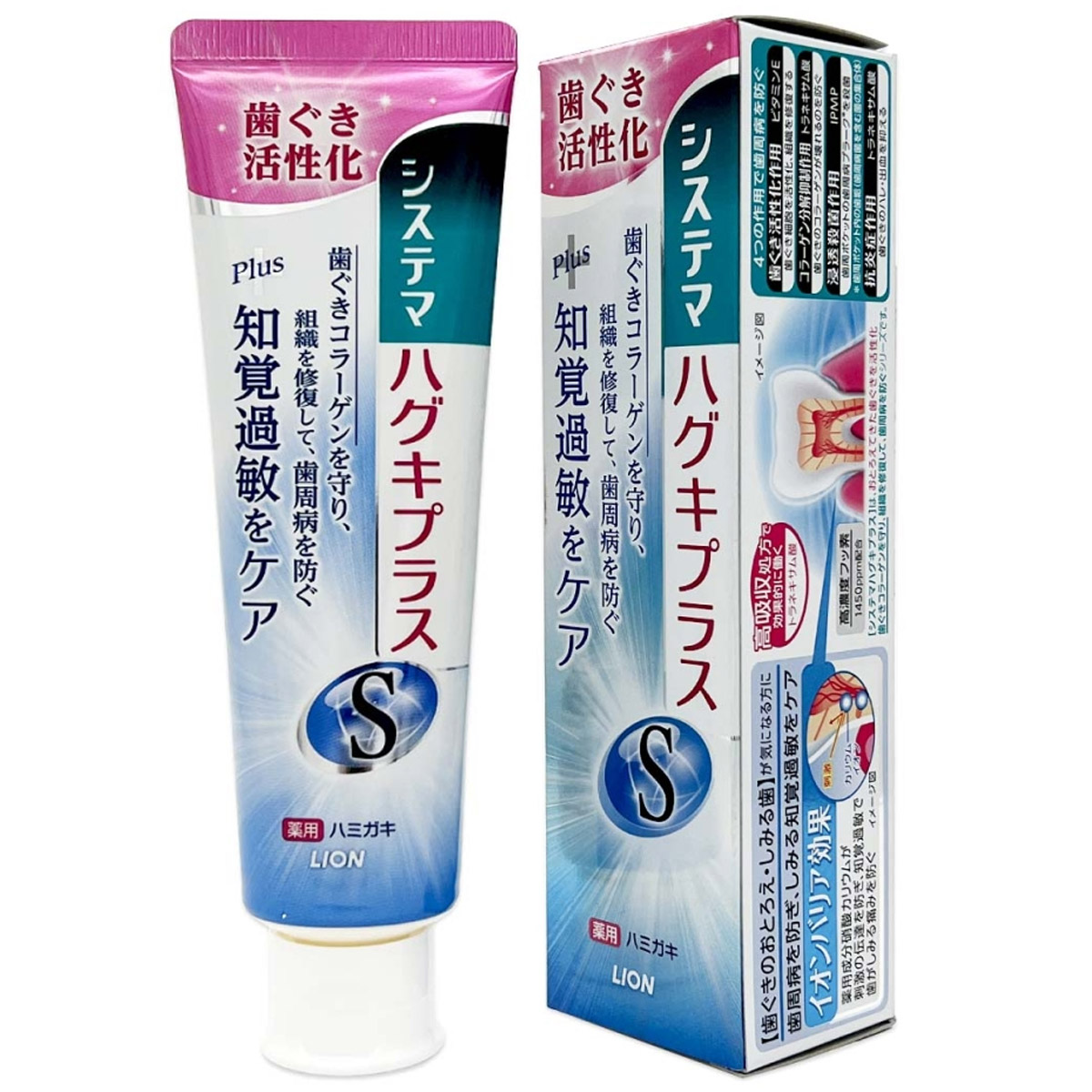 цена Зубная паста LION Systema Haguki Plus Strong
