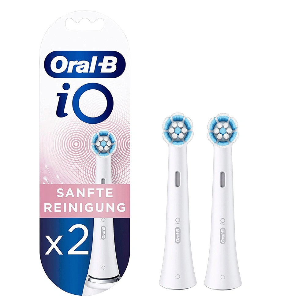 Комплект насадок Oral-B iO Gentle Care насадки для электрической зубной щетки oral b io gentle care black sanfte reinigung 4 шт
