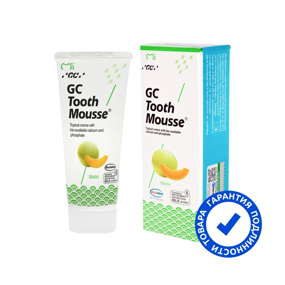 Гель для аппликаций GC Tooth Mousse loving tooth ополаскиватель для полости рта с пробиотиком со вкусом зеленый чай и лимон 500