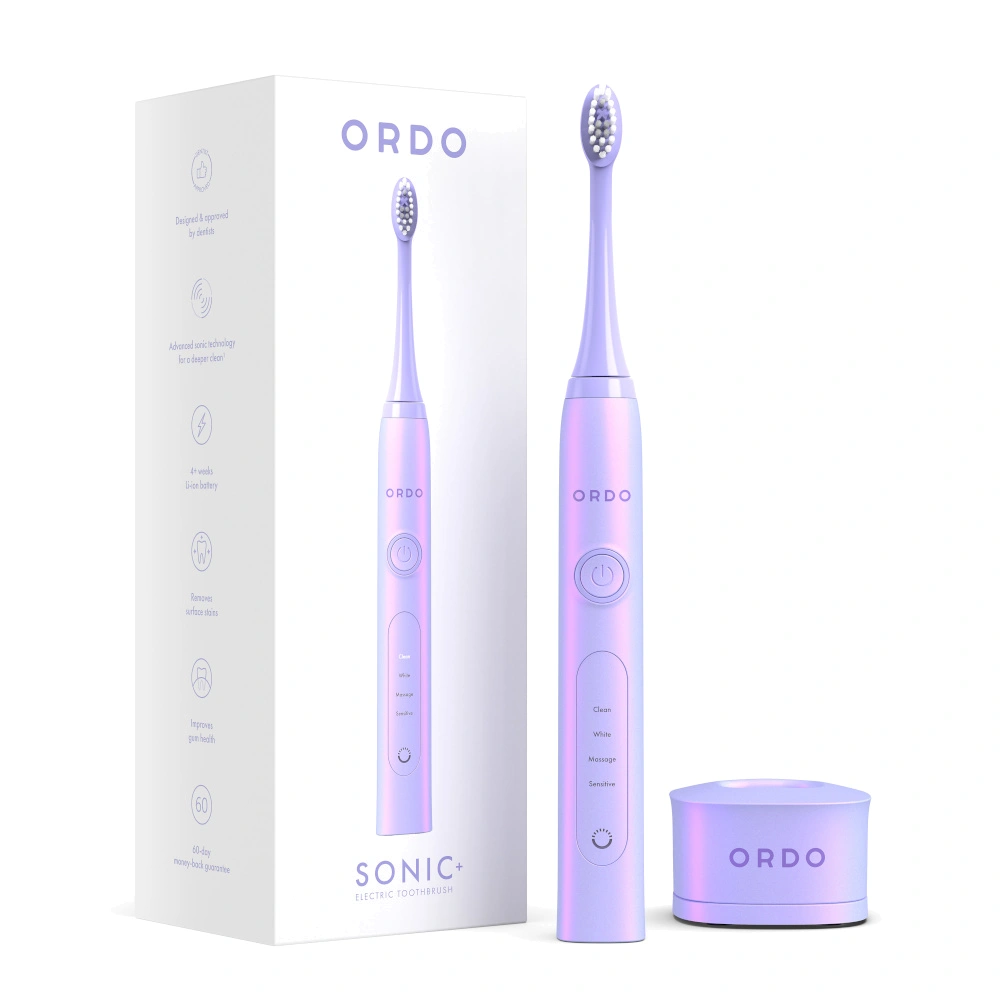 Электрическая зубная щетка Ordo Sonic+ SP2000-CG фиолетовая электрическая зубная щетка huawei lebooo smart sonic white lbt 203552a