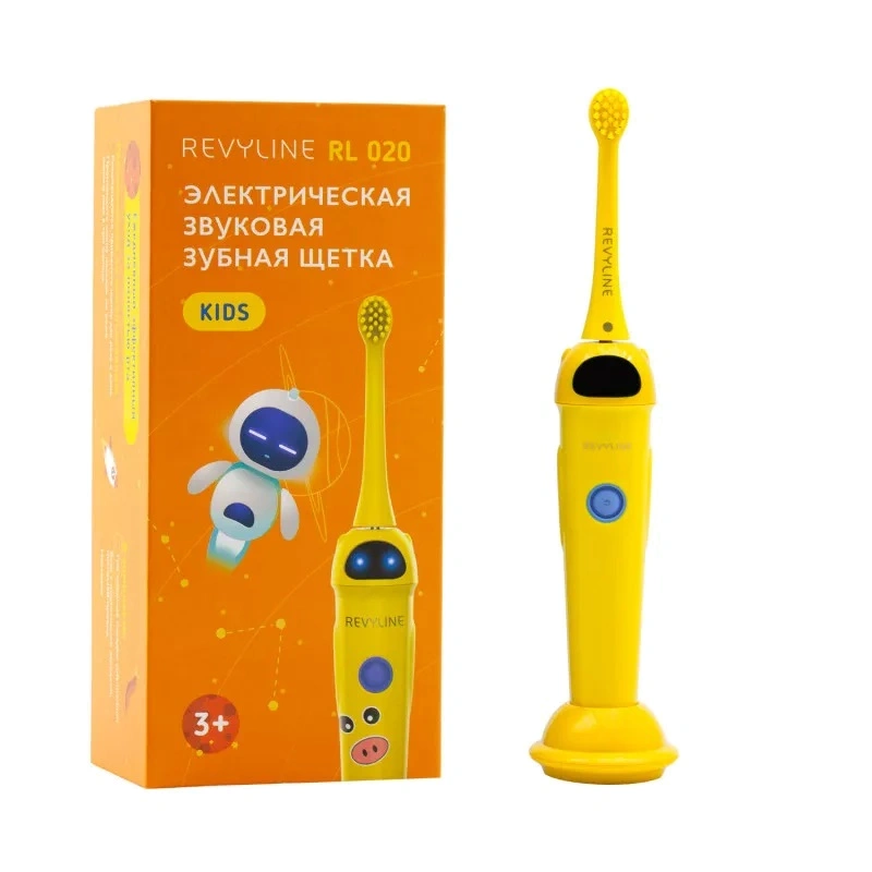 Электрическая зубная щетка Revyline revyline детская электрическая звуковая зубная щетка rl 025 baby 1 желтая 1 шт