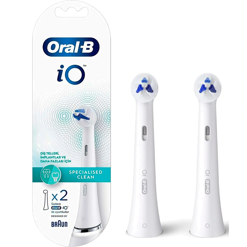 Комплект насадок Oral-B iO RB Ultimate Clean Ortho oral b 3d white сменные насадки 2 насадки