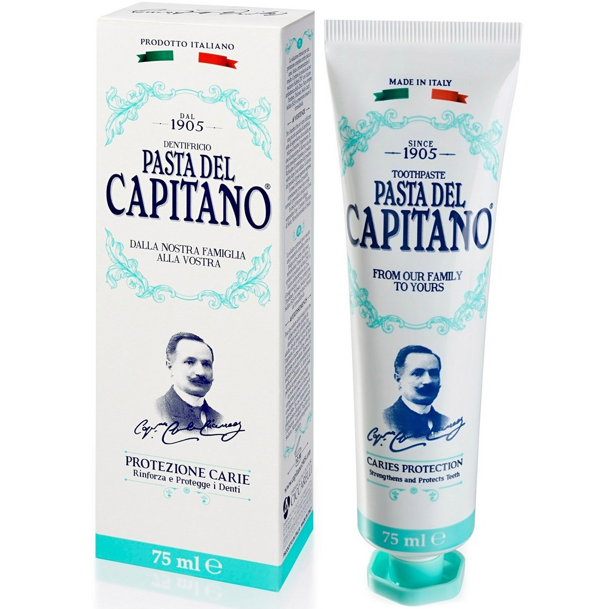 Зубная паста Pasta Del Capitano pasta del capitano ополаскиватель для полости рта против зубного налета plaque remover 400 мл
