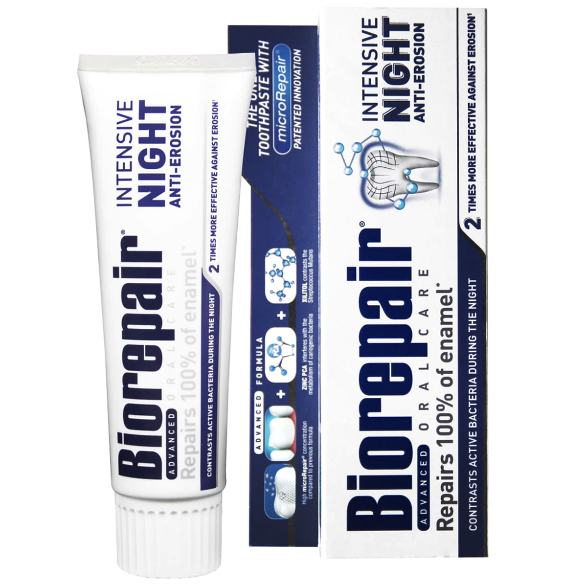 цена Зубная паста Biorepair Night Repair Ночное восстановление