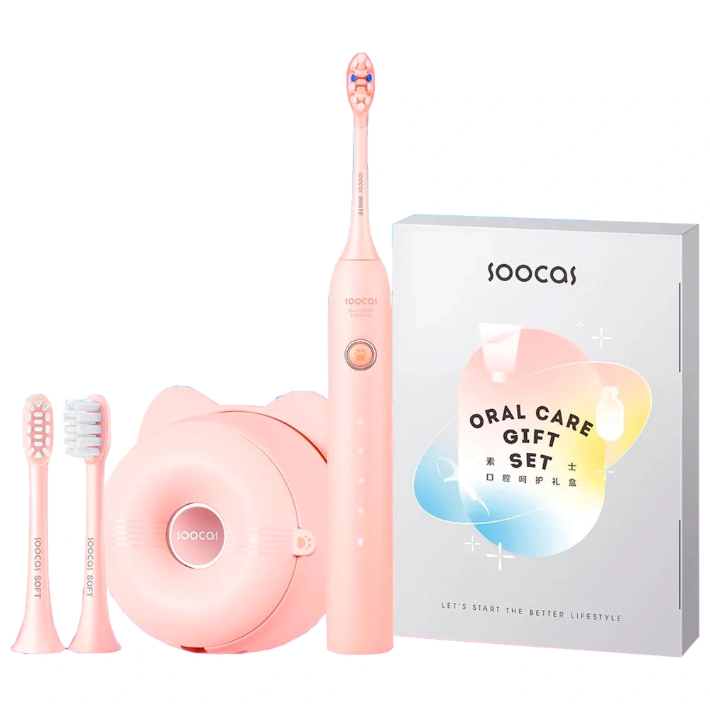Электрическая зубная щетка Soocas Soocas D3 (Розовая) soocas зубные щётка ирригатор soocas d3 зубная щётка электрическая розовая розовый