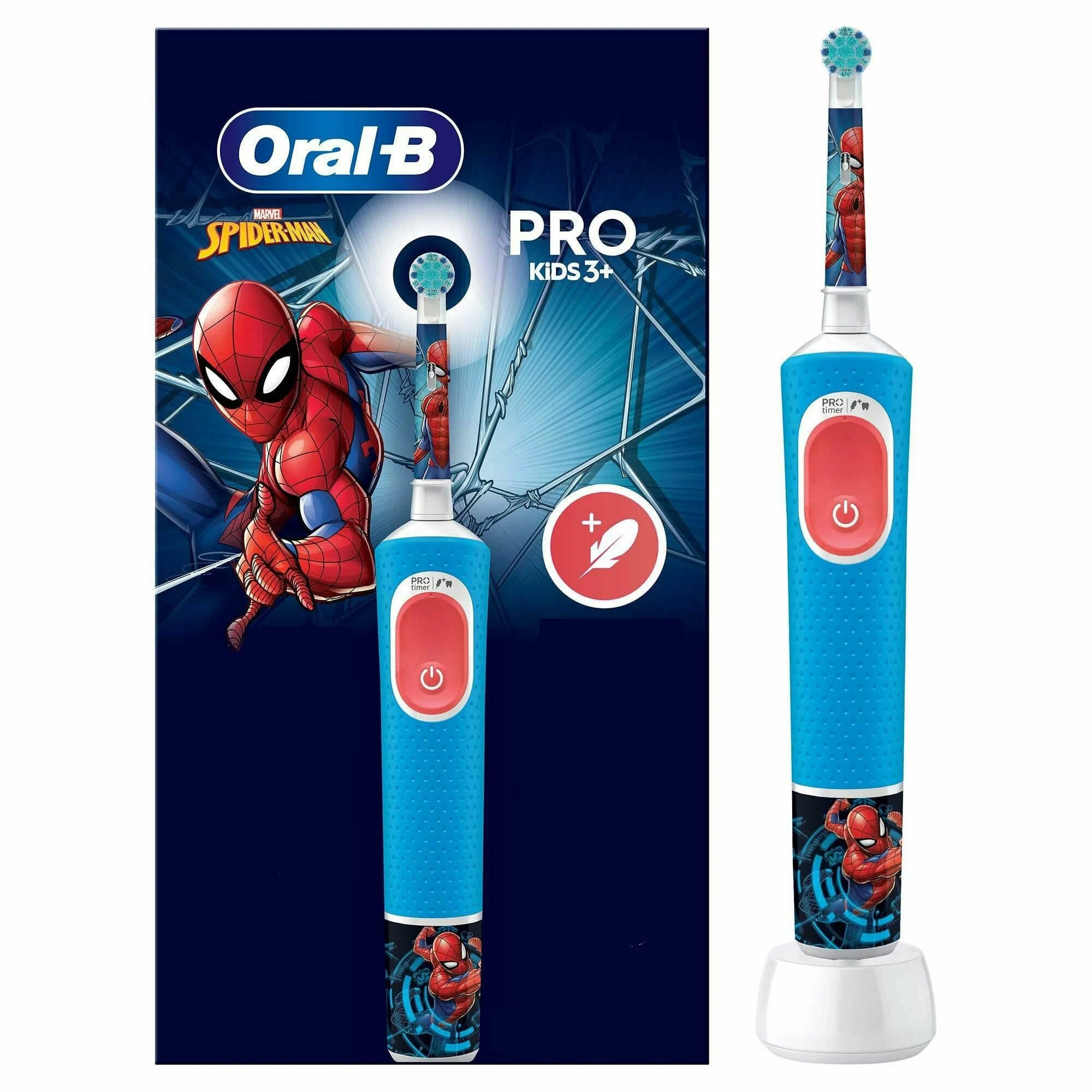 Электрическая зубная щетка Oral-B паучьи миры нуль паук