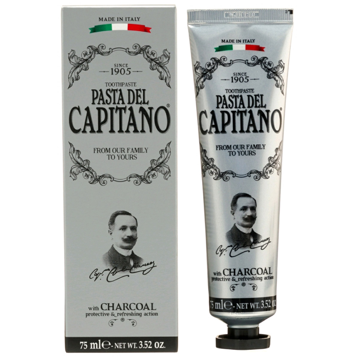 Зубная паста Pasta Del Capitano зубная паста pasta del capitano с древесным углем 75 мл