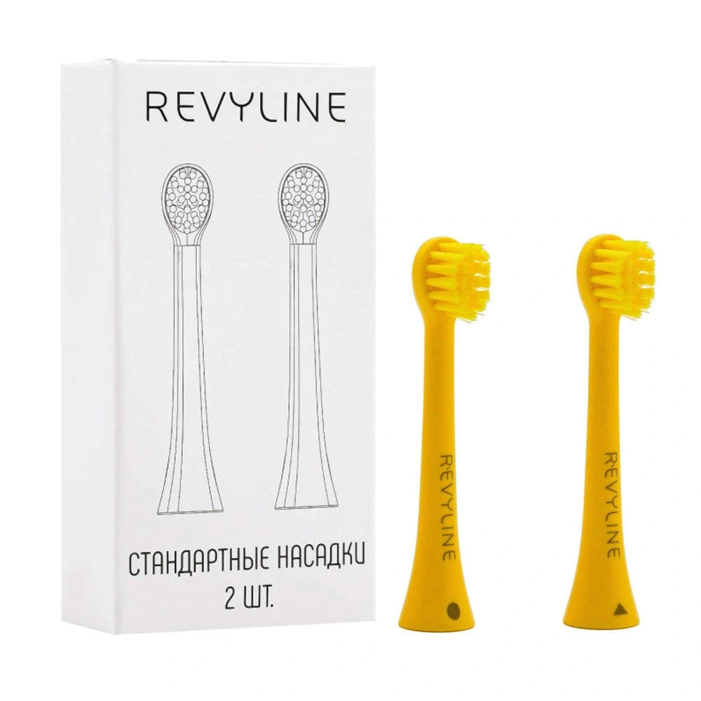 Комплект насадок Revyline pecham сменные насадки для электрической зубной щетки sonic