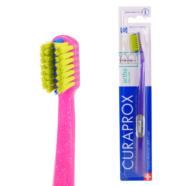 Зубная щетка Curaprox ершик для ухода за межзубными промежутками с держателем prime start curaprox курапрокс 0 6 2 2мм 5шт