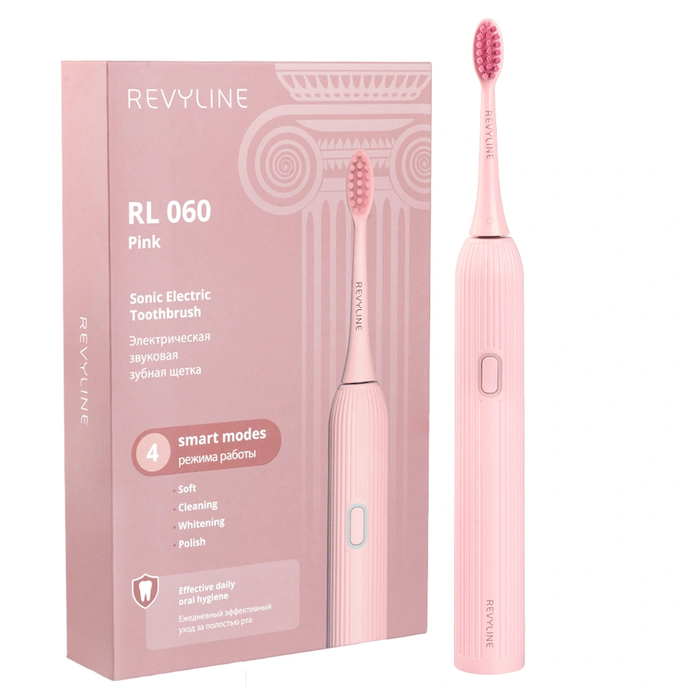 Электрическая зубная щетка Revyline RL 060 Розовая