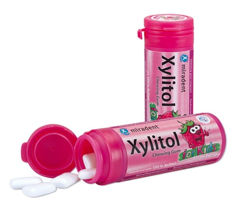 Жевательная резинка miradent Xylitol For Kids земляника - изображение 1