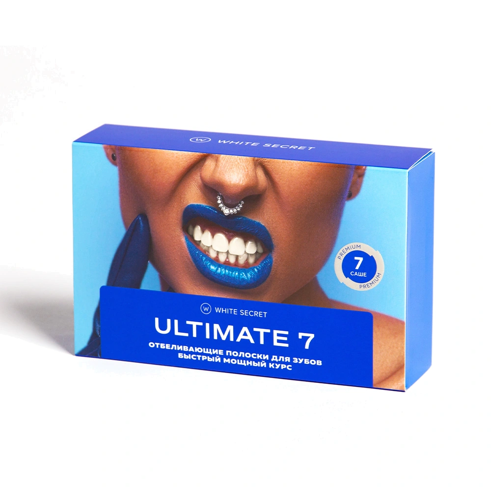 Отбеливающие полоски White Secret Ultimate 7 цена и фото