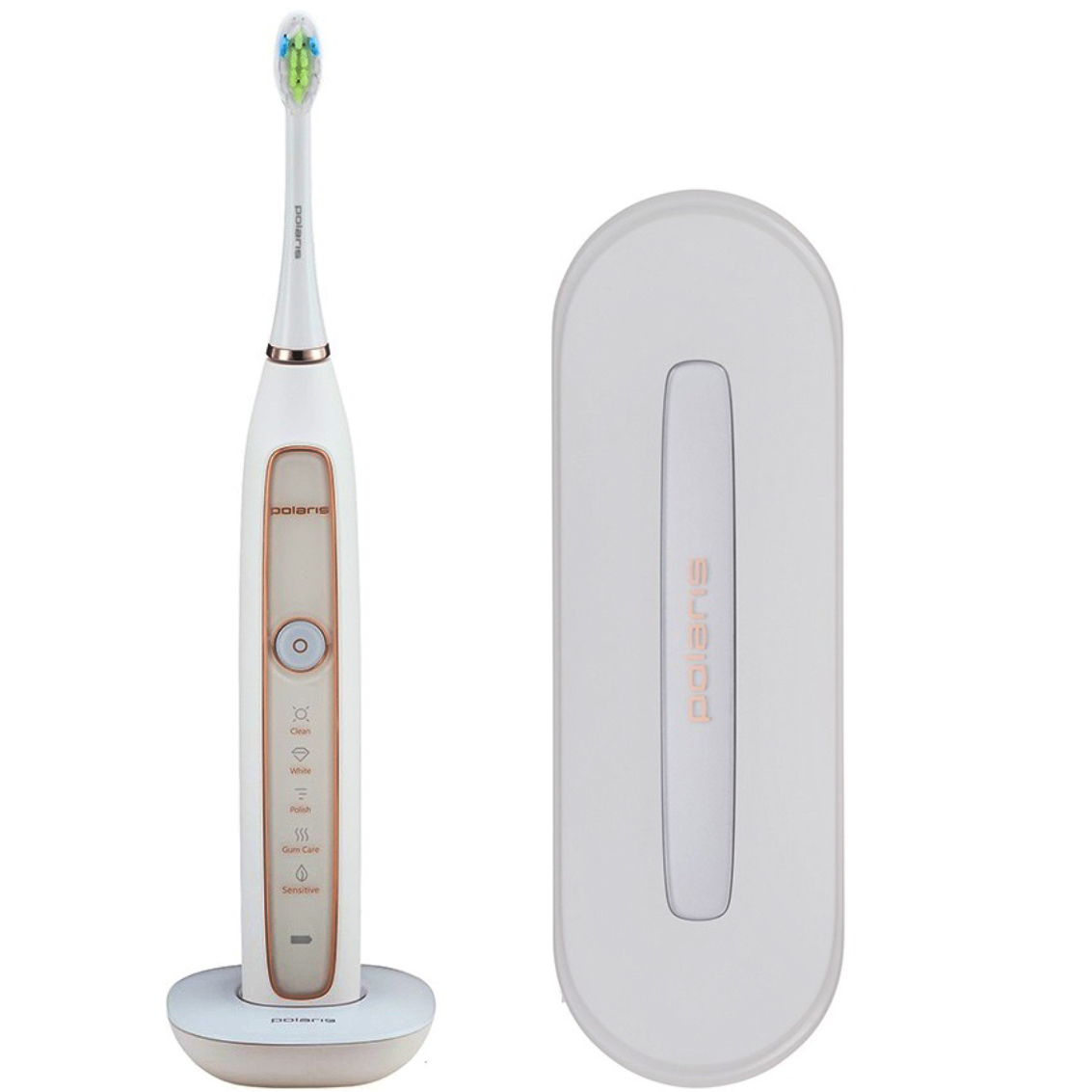 Электрическая зубная щетка Polaris ordo электрическая зубная щетка sonic lite с 2 режимами таймером и кабелем для зарядки