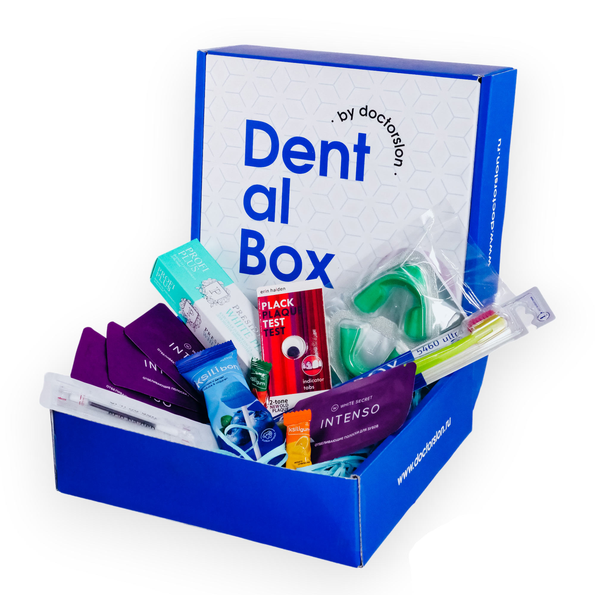 Готовый набор для гигиены Dental Box Dental Box Отбеливание эмали готовый набор для гигиены dental box дорожный набор комплексная защита