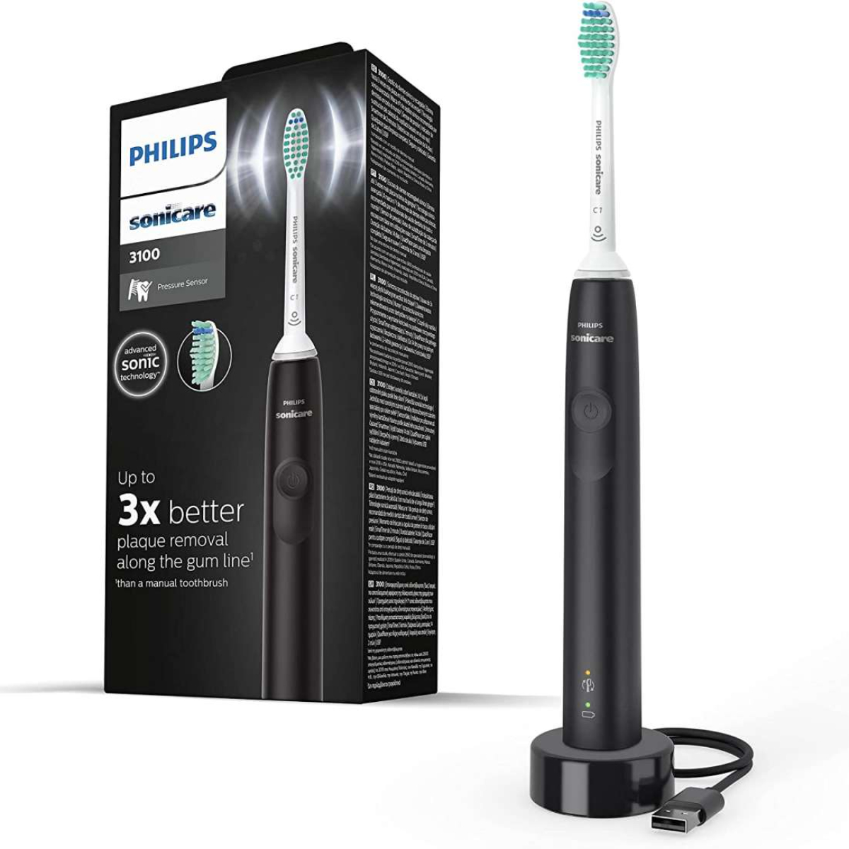 Электрическая зубная щетка Philips орал би комплекс глубокая чистка щетка зубная 1 средняя