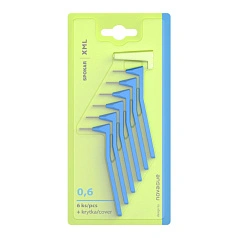 Набор ёршиков Spokar XML 0,6мм, 6шт.