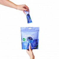 Леденец на палочке Ksilibon Lollipop Голубика, 10 шт.