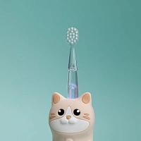 Электрическая зубная щетка Revyline RL 025 Baby Kitty, Beige - изображение 3