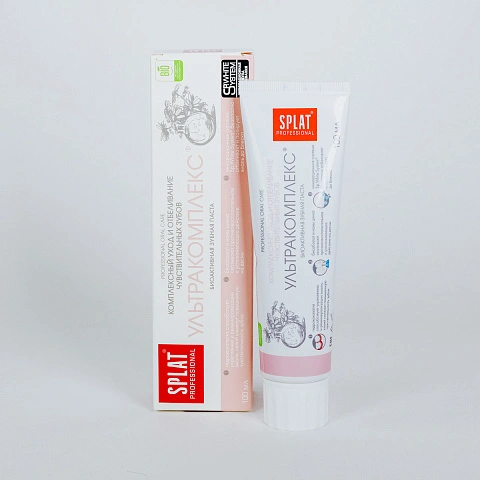 Зубная паста Splat Professional Ultracomplex для восстановления и укрепления эмали, 100 мл - изображение 2