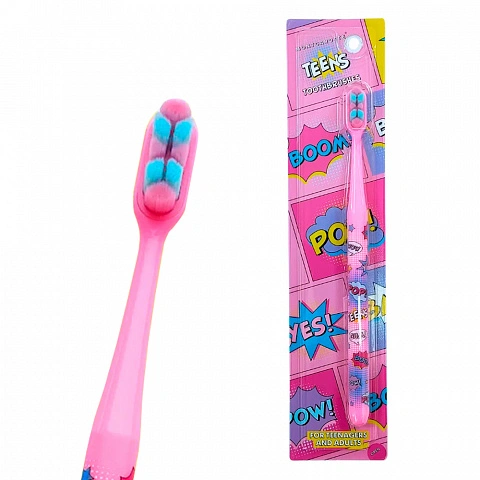 Зубная щетка Montcarotte TEENS pink - изображение 1