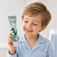 Детская зубная паста Stomatol Fluoride 1450 ppm, (от 2 до 12 лет), 50гр - изображение 3