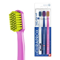 Набор зубных щёток Curaprox 5460 Ultrasoft, 3шт