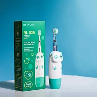 Электрическая зубная щетка Revyline RL 025 Panda Зеленая - изображение 2