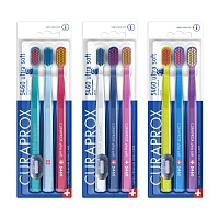Набор зубных щёток Curaprox 5460 Ultrasoft, 3шт