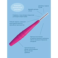 Набор ёршиков Plackers Dental Brush XS (0,4 мм), 32 шт - изображение 3