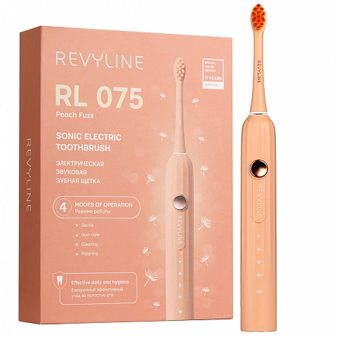 Электрическая зубная щетка Revyline RL 075 Peach Fuzz - изображение 1